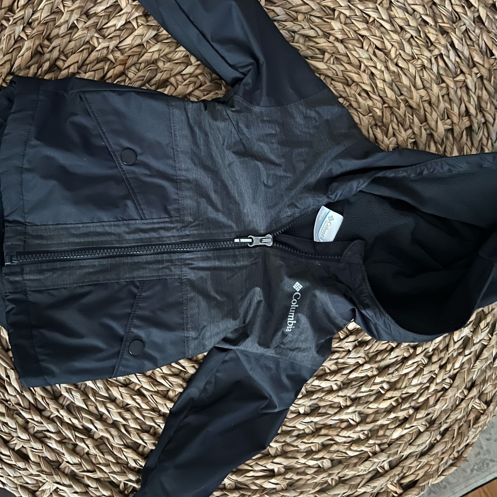 Columbia Charcoal Hooded Jacket